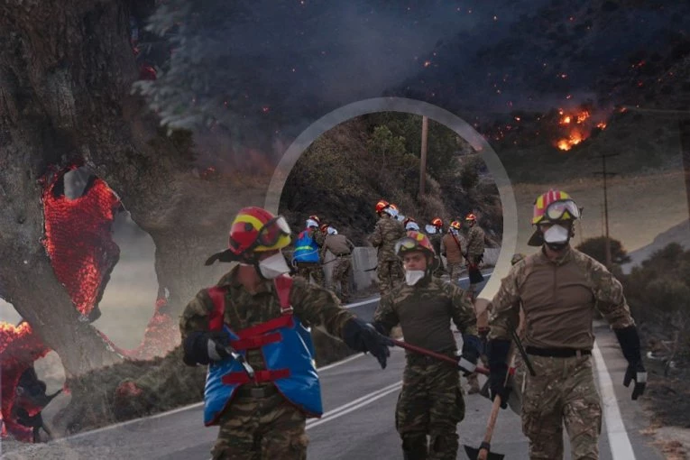 VATRENI PAKAO GUTA GRČKU! Vatrogasci STRADALI u gašenju, MASOVNA evakuacija turista na omiljenim srpskim letovalištima! (FOTO, VIDEO)