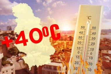 Toplotni talas na vrhuncu: Upaljen crveni alarm - danas i sutra i do 40 stepeni!
