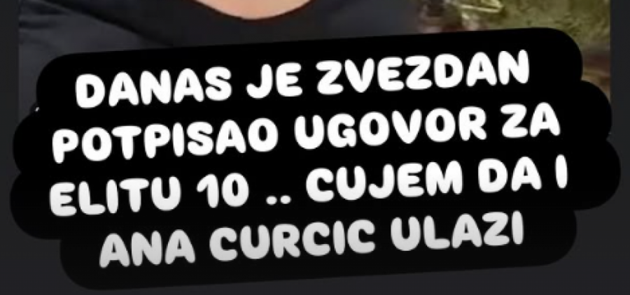 ZVEZDAN SLAVNIĆ JE NOVI UČESNIK "ELITE 10" - UGOVOR POTPISAO U STROGOJ TAJNOSTI: Nedeljama pregovarao sa produkcijom Pinka, sledi susret sa Anđelom!