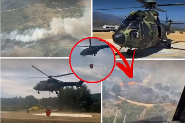 SNIMLJEN JEZIV TRENUTAK NESREĆE! Sudarila se dva helikoptera za gašenje požara u Grčkoj - jedan EKSPLODIRAO U TRENUTKU! (VIDEO)