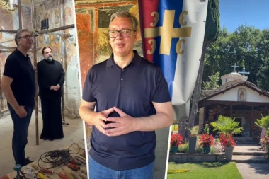 "TO JE NAŠ DUG PRECIMA I ZAVET BUDUĆIM GENERACIJAMA" Predsednik Vučić obišao manastir Sveti Đorđe u Pirotu (VIDEO)