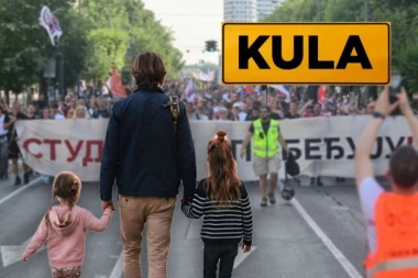 PRAVO LICE BLOKADERA! Nasilnik izbacio maloletnu decu na ulicu!