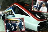 PREMIJER MACUT SA RUKOVODSTVOM "SRBIJAVOZA": Prezentaciona vožnja novog voza "Soko"