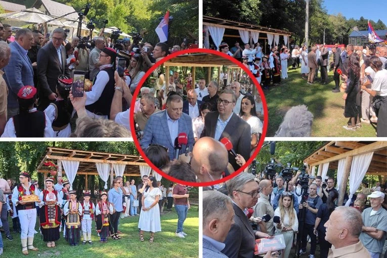 VUČIĆ U VODICAMA! Predsednik razgovarao sa Srbinom povratnikom - odmah naredio jednu stvar!