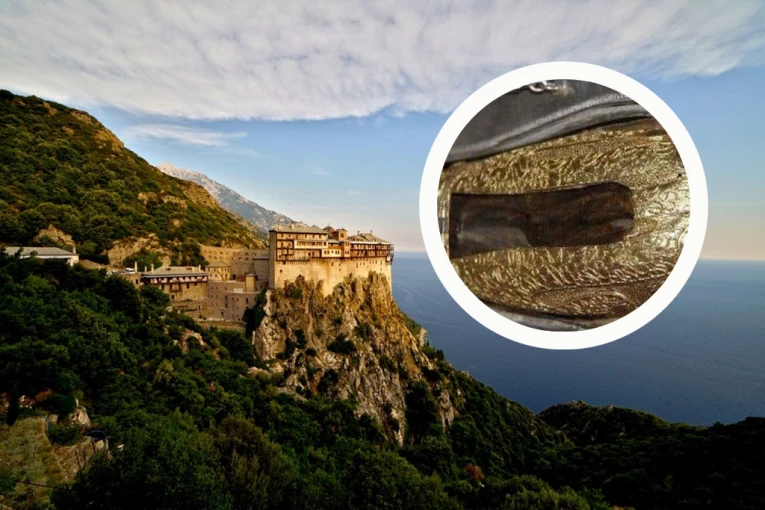 VEČERAS JE POSEBNO VEČE NA SVETOJ GORI: Uoči Blage Marije u manastiru Simonopetra izneta ruka svetiteljke koja vekovima čuva temperaturu ljudskog tela