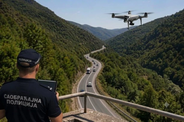 NEMA VIŠE SKRIVANJA OD POLICIJE! Dronovi kreću u lov na bahate vozače, a novi zakon donosi STROŽE KAZNE!