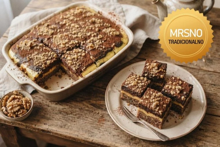 NIŠTA JEDNOSTAVNIJE, A NIŠTA UKUSNIJE: Stari porodični recept za kolač od oraha sa tri sloja koja se tope u ustima