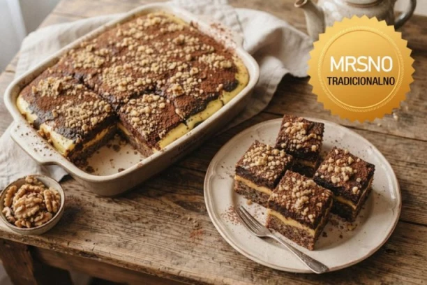 NIŠTA JEDNOSTAVNIJE, A NIŠTA UKUSNIJE: Stari porodični recept za kolač od oraha sa tri sloja koja se tope u ustima