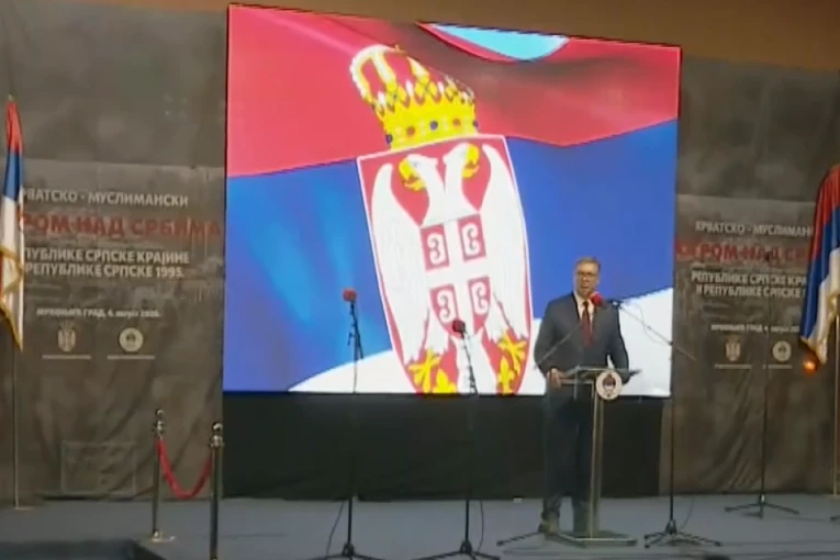 "UBIJALI SU DECU I TO SLAVILI KAO VELIKU POBEDU!" Vučićeva emotivna poruka na obeležavanju Oluje: Sinišine oči nikada nećemo zaboraviti!