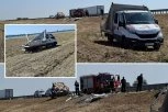 JEZIVI PRIZORI NA PUTU ŠABAC-LOZNICA: Dva putara poginula, vozilo SMRSKANO (FOTO+VIDEO)