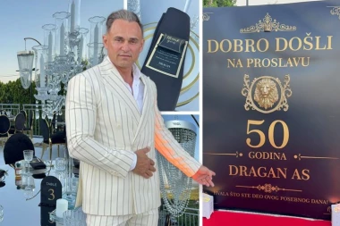 KRALJ HLEBA ISKEŠIRAO VIŠE OD 150.000 EVRA ZA GALA PROSLAVU ROĐENDANA! Dragan Stanković priredio spektakl u Grockoj - harfa, kristali i zlatni detalji u prvom planu!