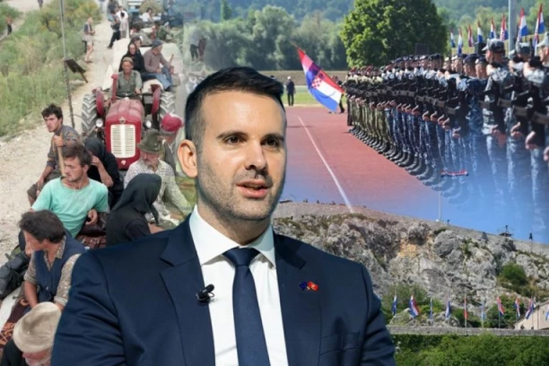 SPAJIĆU, IZRODE! Pogledajte šta je sve predstavnik Crne Gore mogao da čuje tokom slavljenja ubijanja Srba u Kninu