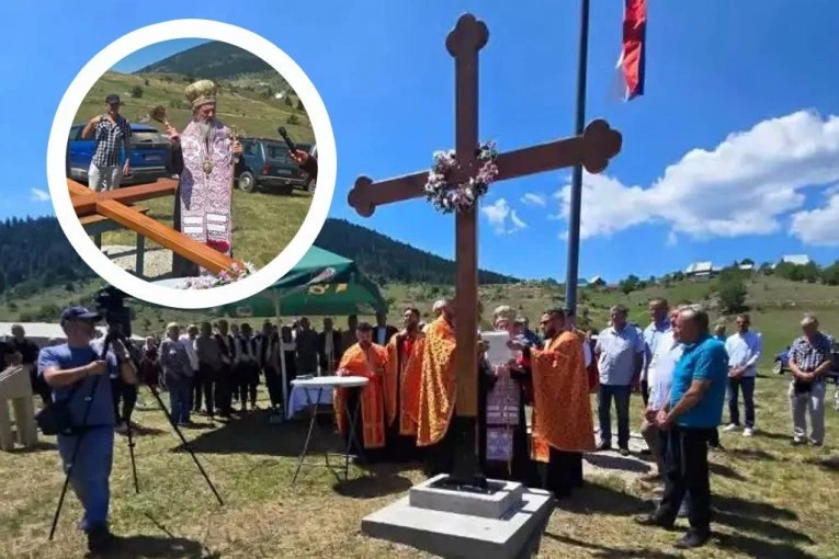 KRST JE VEĆ POSTAVLJEN, A I HRAM USKORO NIČE: Bobovo kod Pljevalja dobija novu svetinju (FOTO)