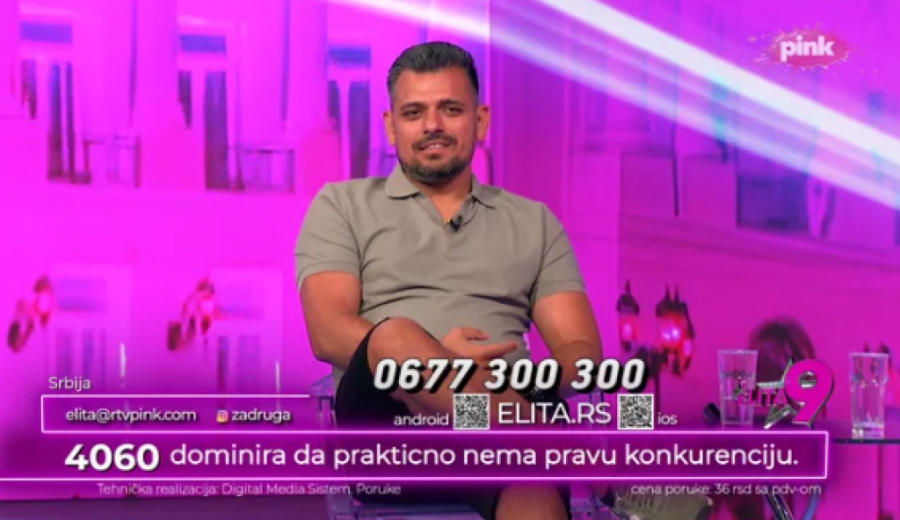 ZVERSKI OKRŠAJ UŽIVO NA PINKU - OBEZBEĐENJE OPKOLILO ZGRADU! Učesnik "Elite" brutalno napadnut u programu, voditelj prekinuo emisiju!
