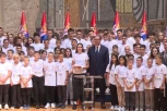 VUČIĆ DOČEKAO MLADE NADE: Više od 400 sportista u Palati Srbije!