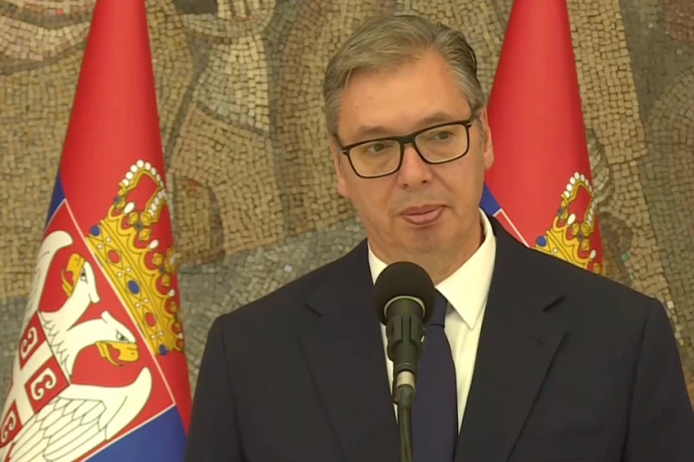 VUČIĆ SE OBRAĆA POSLE PRIJEMA U PALATI SRBIJA: Ponosan sam što sam najčešća meta za napade iz Hrvatske, čestitam im na fantastičnim nacističkim pozdravima!