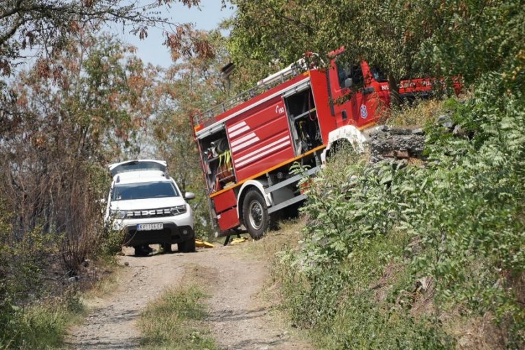 Vatrena stihija pokorila Ušće