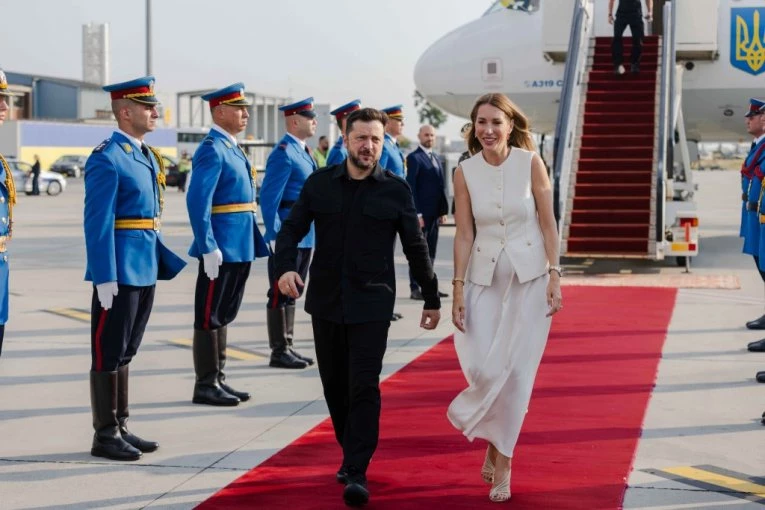 DOBRO DOŠLI U BEOGRAD! Dubravka Đedović Handanović se oglasila nakon što je dočekala Zelenskog! (FOTO, VIDEO)