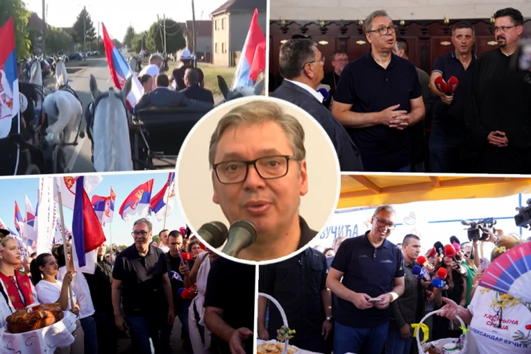 "SRBIJA JE NAJUSPEŠNIJA ZEMLJA U EVROPI, A BIĆEMO JOŠ BOLJI!" Vučić u Belegišu: POVEĆANJE PLATA I PENZIJA OVE GODINE!