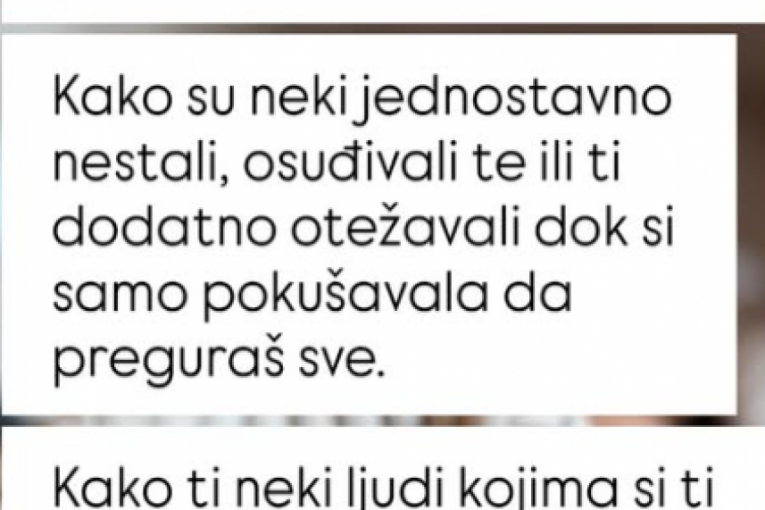 Objava Edite Aradinović