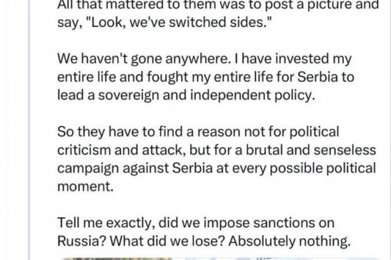 Svetski mediji citiraju Vučića