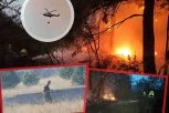 POŽARI U SRBIJI NE JENJAVAJU! Vatra progutala do 8 odsto šume u Deliblatskoj peščari, vetar raspiruje plamen na Stolovima! (FOTO)