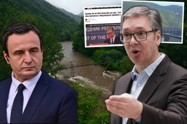 POSLE VUČIĆEVE NAJAVE MOGUĆE PROMENE TOKA REKE! Velika panika u Prištini zbog operacije "Ibar"