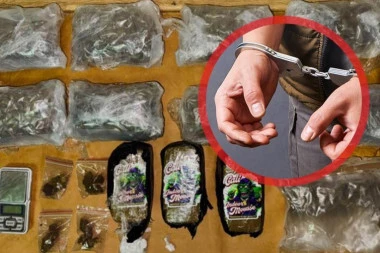 U HOTELSKOJ SOBI KRIO 2,5 KILOGRAMA DROGE! Detalji velike akcije policije u Novom Sadu: Tinejdžer uhapšen, umešan i maloletnik! (FOTO)