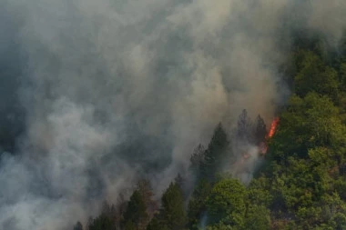 UGROŽENI SU ŽIVOTI LJUDI, IMOVINA... Proglašena vanredna situacija u Nevesinju zbog strahovitog požara - Vetar duva i pogoršava situaciju!
