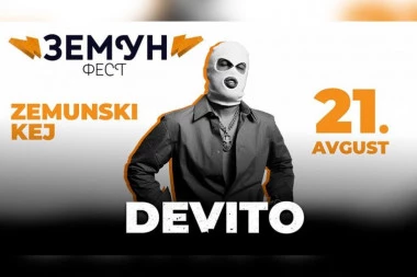 DEVITO STIŽE NA ZEMUN FEST! Njegov najnoviji hit „Rokenrolla” ima gotovo 10 miliona pregleda, a evo kada popularni reper nastupa na Keju