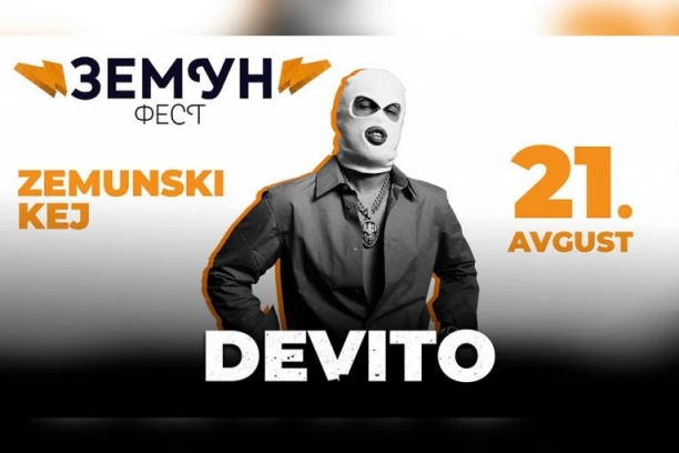 DEVITO STIŽE NA ZEMUN FEST! Njegov najnoviji hit „Rokenrolla” ima gotovo 10 miliona pregleda, a evo kada popularni reper nastupa na Keju