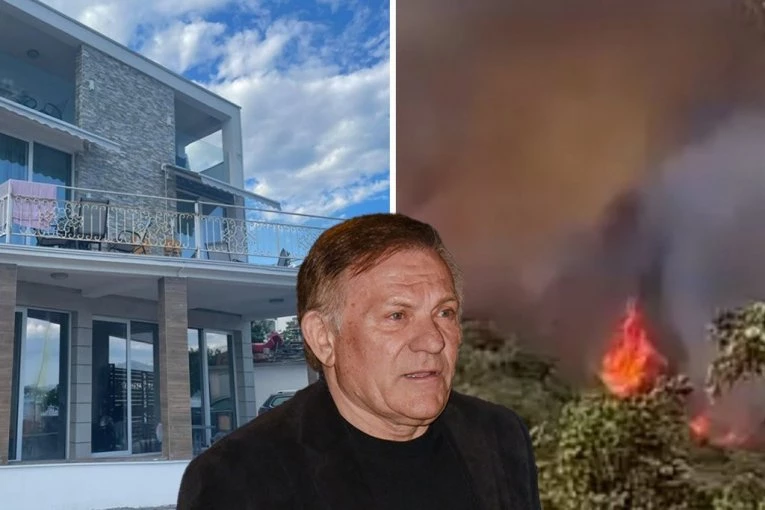 STRAVIČAN POŽAR ODMAH KOD VILE MILOŠA BOJANIĆA, PEVAČ OTKRIO DA LI IMA POVREĐENIH: "Sve je izgorelo"!