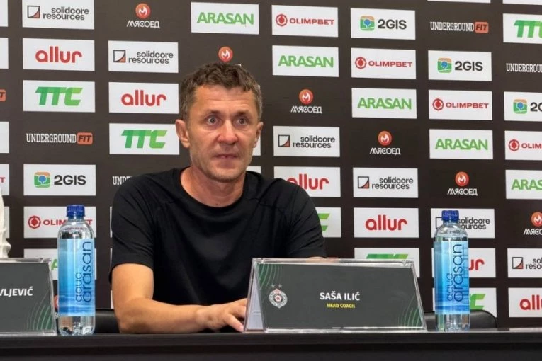 VIDEO SAM VELIKI STRAH KOD IGRAČA: Saša Ilić poslao snažnu poruku fudbalerima Partizana nakon pobede u Kazahstanu (VIDEO)