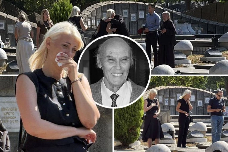 SKANDAL NA POMENU ANDRIJI BAJIĆU! Krenulo opelo, ćerkama pozlilo od tuge, a Mala Cana se nije ni POJAVILA NA GROBLJU! (VIDEO)