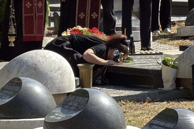 MALA CANA ISPUNILA POSLEDNJU ŽELJU POKOJNOM ANDRIJI: Pojavila se na GROBU sama, ono što je uradila će vas NAJEŽITI!