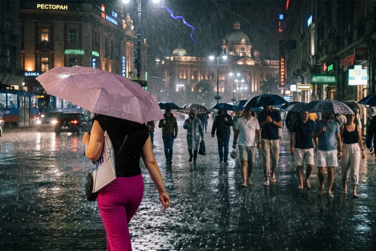 SPREMITE KIŠOBRANE! Stižu kiša i pljuskovi - OVI DELOVI SRBIJE PRVI NA UDARU, A EVO I KADA!