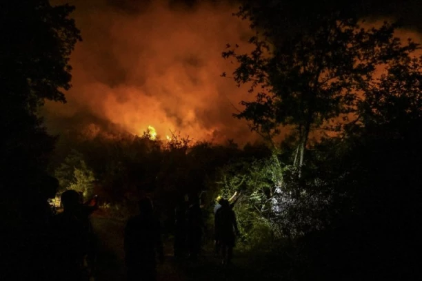 GORI KOD HERCEG NOVOG, PODGORICE, ULCINJA... Ovo su najnovije informacije o požarima u Crnoj Gori!
