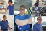 "POKUŠAO DA OPEREM AUTO, SVAĐAO SE SA CREVOM I ŽETONIMA" Predsednik Vučić objavio snimak iz autoperionice: Pripreme za kampanju privode se kraju
