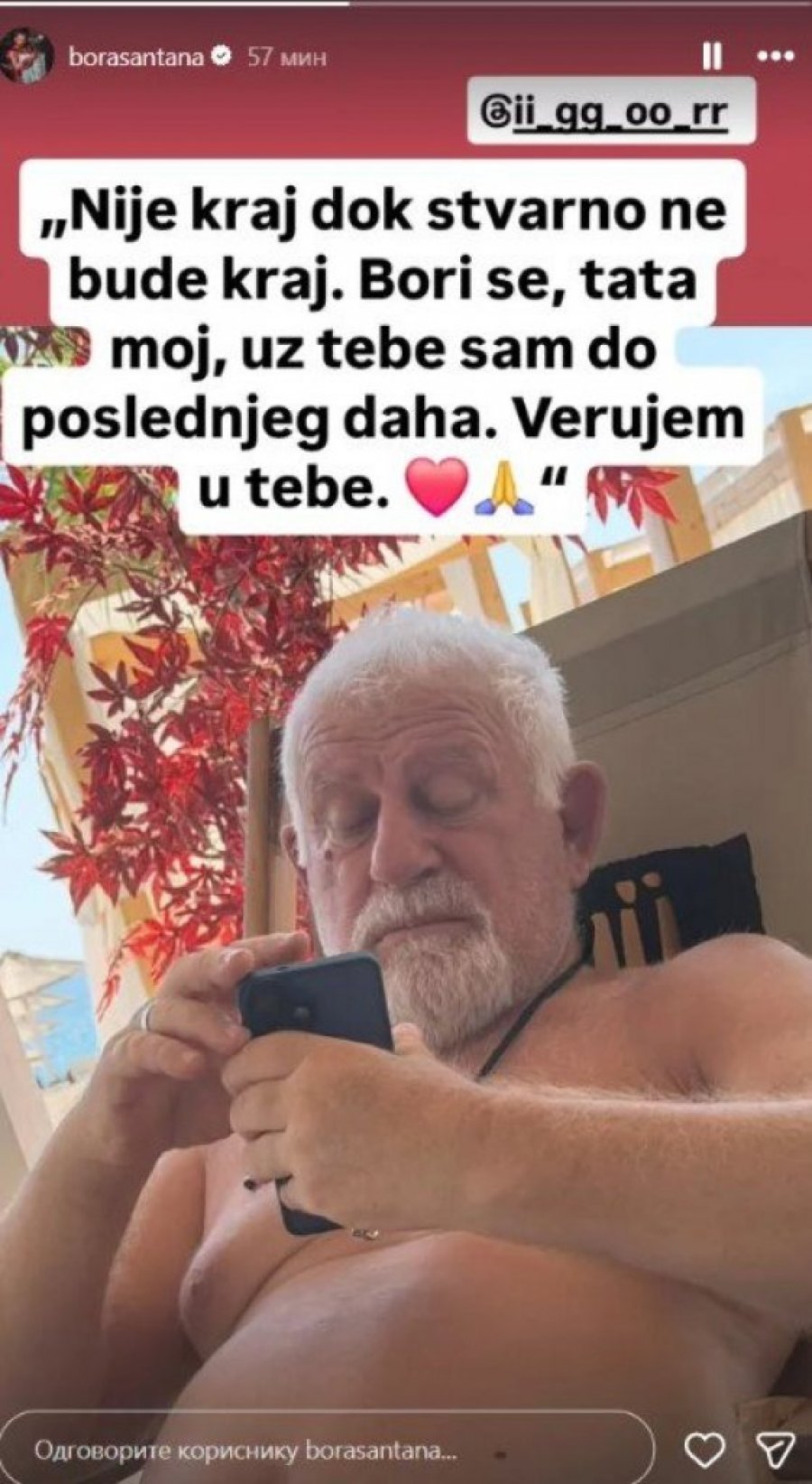 SRBIJA U SUZAMA ZBOG OCA BORE SANTANE! Najnovije vesti KIDAJU DUŠU!