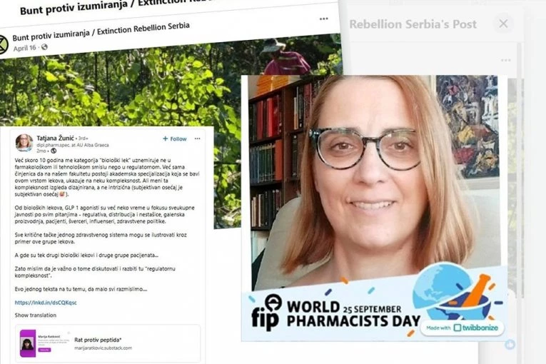 TEORETIČARKA ZAVERE NA BLOKADERSKOJ LISTI! Tatjana Žunić - farmaceut, ona u svemu vidi pretnju i problem!