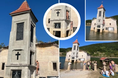 NA NAJVULGARNIJI NAČIN OSKRNAVLJENA JEDNA OD NAJPOZNATIJIH PRAVOSLAVNIH SVETINJA U REGIONU: Polunage turistkinje izazvale buru među vernicima (FOTO, VIDEO)