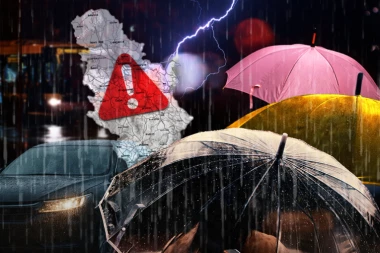 PLJUSKOVI STIGLI I U BEOGRAD! Pada temperatura - spremite se za grmljavinu!
