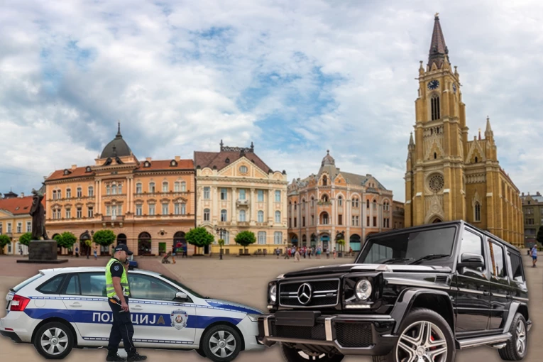 KRVAVI TRAGOVI POSLE OTMICE! Muškarca nasilno ubacili u „G KLASU“ u Novom Sadu, policija pokrenula HITNU AKCIJU