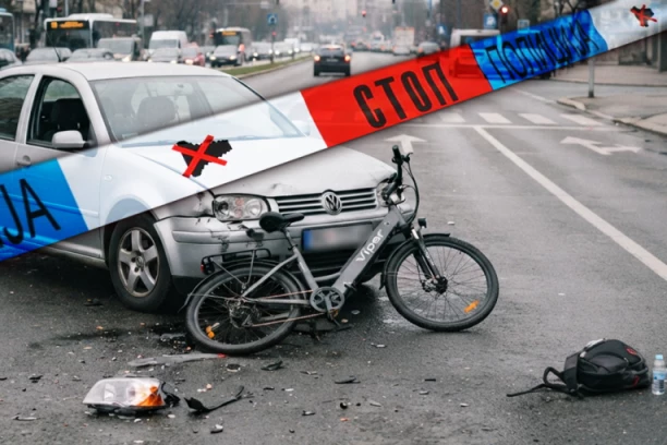 PIJANI MLADIĆ OBORIO ČOVEKA NA ELEKTRIČNOM BICIKLU, PA POBEGAO! Strahovita nesreća u Zemunu - BORE MU SE ZA ŽIVOT!