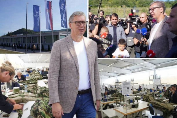 PREDSEDNIK VUČIĆ S NARODOM U RAČI KURŠUMLIJSKOJ: "Nego da čujem, šta vam je potrebno?" (FOTO)