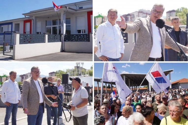 PREDSEDNIK SRBIJE U PEJKOVCU Predsednik Vučić u pogonu "Kesa"