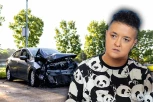 AUTOMOBIL MARIJE ŠERIFOVIĆ ZAKUCAN U ZID MESARE! Pevačicin brat doživeo saobraćajku tada, usledila neviđena drama!