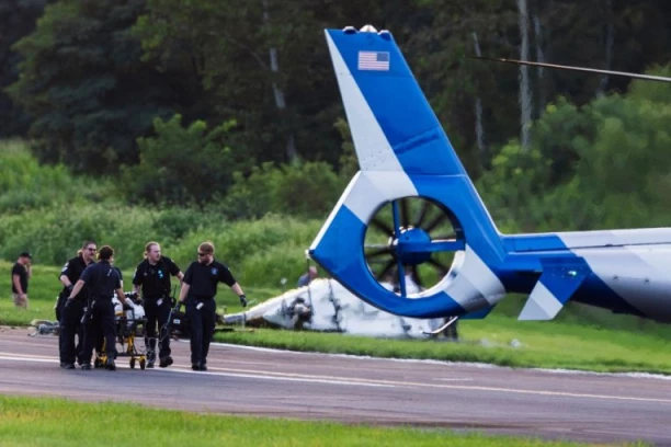 SUDAR AVIONA I HELIKOPTERA! Ima i poginulih, jeziv prizor na licu mesta (VIDEO)