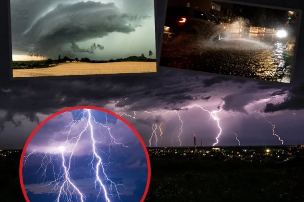 OLUJNO ČUDOVIŠTE STIŽE PRED VRATA SRBIJE! Superćelijska oluja praćena TORNADOM dolazi preko Mediterana! IZDATO UPOZORENJE NAJVIŠEG NIVOA