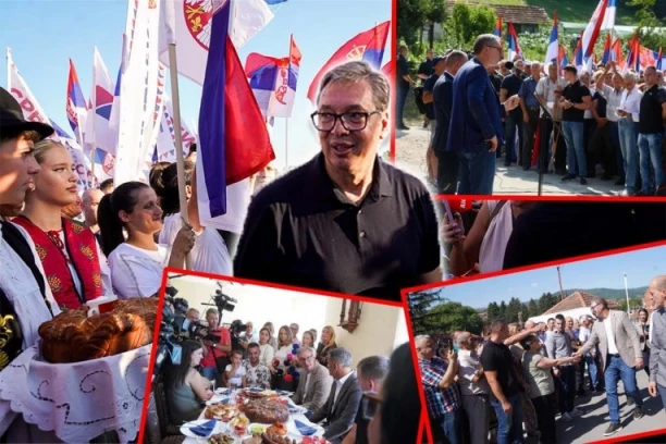 IDEM PREKO ZEMLJE SRBIJE... Histerija blokadera: Ne mogu da podnesu što je Vučić konstantno s narodom i što ga narod oduševljeno dočekuje